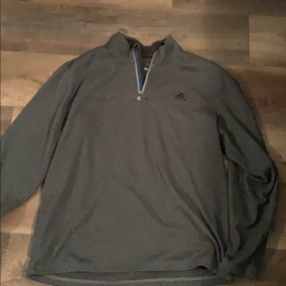 Adidas zip up pullover